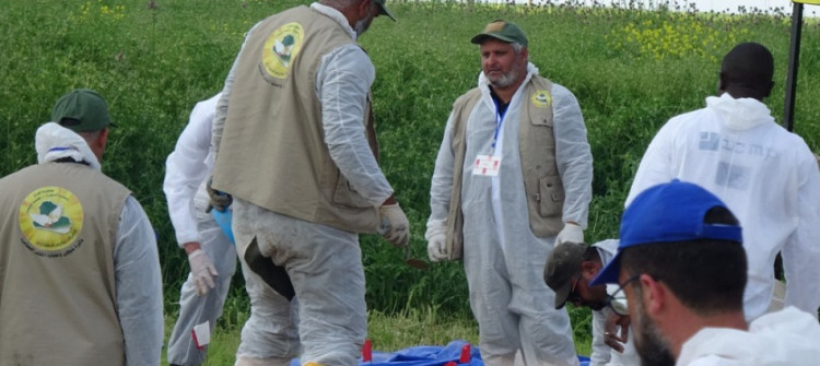 Fotoğraflarda: Sincar'daki Koco'da toplu mezarlarının kazılması